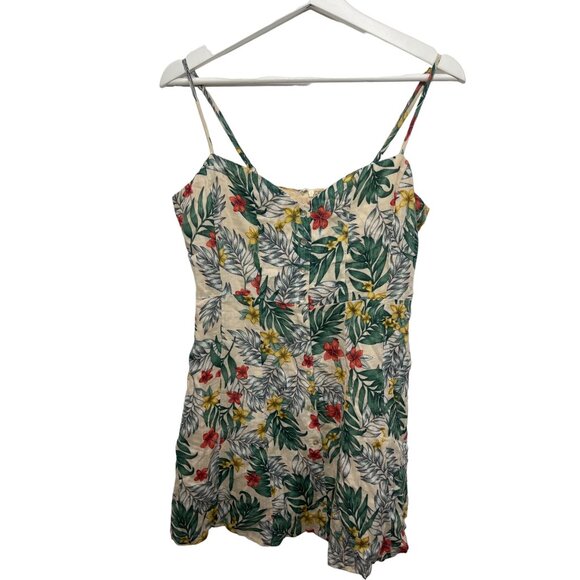Sadie & Sage Floral Sundress Small Bohemian Cottagecore Mini Dress Summer - Picture 1 of 14